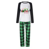 Christmas Matching Family Pajamas I'll Be with Gnome For Christmas Green Pajamas Set