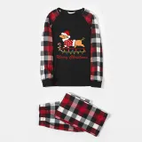 Christmas Matching Family Pajamas Merry Christmas Dachshund Red Pajamas Set