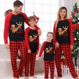 Christmas Matching Family Pajamas Merry Christmas Dachshund Red Pajamas Set
