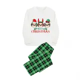 Christmas Matching Family Pajamas Merry Christmas Sloth Green Pajamas Set