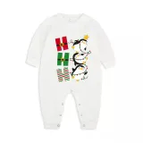 Christmas Matching Family Pajamas Hohoho Penguin Green Pajamas Set
