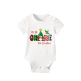 Christmas Matching Family Pajamas I'll Be with Gnome For Christmas Green Pajamas Set