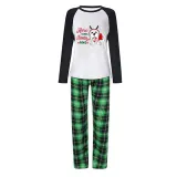 Christmas Matching Family Pajamas Here Comes Santa Paws Green Pajamas Set