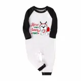 Christmas Matching Family Pajamas Here Comes Santa Paws Green Pajamas Set