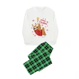 Christmas Matching Family Pajamas Merry Christmas Sloth Green Pajamas Set