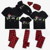 Christmas Matching Family Pajamas Sloth Family Black Pajamas Set