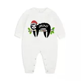 Christmas Matching Family Pajamas Sloth Family Green Pajamas Set
