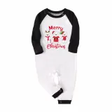 Christmas Matching Family Pajamas Three Bear Snowman Merry Christmas Green Pajamas Set