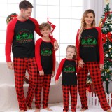 Christmas Matching Family Pajamas Merry Christmas Christmasaurus Rex Red Pajamas Set