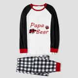 Christmas Matching Family Pajamas Papa Mama and Baby Bear Family Red Pajamas Set