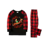 Christmas Matching Family Pajamas Dachshund Merry Christmas Black Pajamas Set