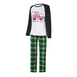 Christmas Matching Women Pajamas It Is the Most Wonderful Time of The Year Female Red Pajamas Set