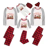 Christmas Matching Family Pajamas Holiday Car with Gnome White Pajamas Set