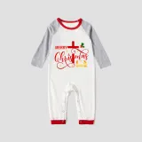 Christmas Matching Family Pajamas Devout Christians Merry Christmas Plaids Pants Pajamas Set