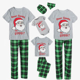 Christmas Matching Family Pajamas Dear Santa We Good Gray Short Pajamas Set