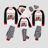 Christmas Matching Family Pajamas Christmas Gift Truck Gray Pajamas Set