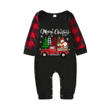 Christmas Matching Family Pajamas Christmas Gift Truck Reindeer Pants Pajamas Set