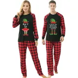 Couple Matching Christmas Pajamas Christmas Elf Loungwear White Pajamas Set