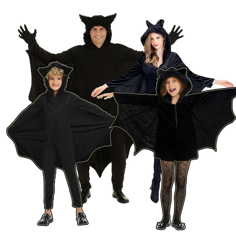 Halloween Family Cosplay Bat Jumpsuit Costume