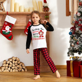Christmas Matching Family Pajamas Funny Wish You Merry Christmas White Pajamas Set