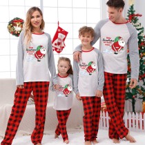 Christmas Matching Family Pajamas Funny Santa How Snowflakes are Really Made White Pajamas Set