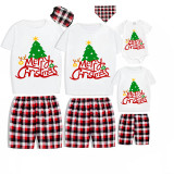Christmas Matching Family Pajamas Christmas Tree Short Pajamas Set