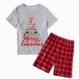Christmas Matching Family Pajamas We Wish You A Merry Christmas Short Pajamas Set