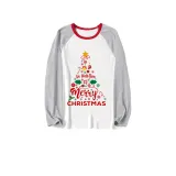 Christmas Matching Family Pajamas We Wish You A Merry Christmas Red Pajamas Set