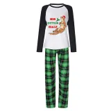 Couple Matching Christmas Pajamas His Or Her Otter Half Loungwear Green Pajamas Set