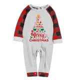 Christmas Matching Family Pajamas We Wish You A Merry Christmas Gray Pajamas Set