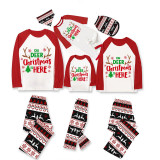 Christmas Matching Family Pajamas Christmas Deer Is Here Reindeer Pants Pajamas Set