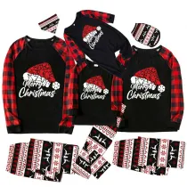 Christmas Matching Family Pajamas Christmas Hat Reindeer Pants Pajamas Set