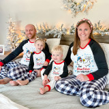 Christmas Matching Family Pajamas Funny Snowman How Snowflakes are Really Made Gray Pajamas Set