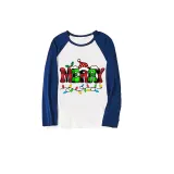 Couple Matching Christmas Pajamas Merry Bright Loungwear Green Pajamas Set