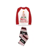 Christmas Matching Family Pajamas We Wish You A Merry Christmas Reindeer Pants Pajamas Set