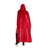 Women Halloween Little Red Riding Hood Cloak Costume Cosplay
