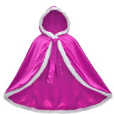 Kids Girl Halloween Princess Hood Cloak Costume Dress Up
