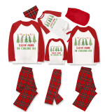 Christmas Matching Family Pajamas Rocking Around The Christmas Tree Red Pajamas Set