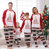Christmas Matching Family Pajamas We Wish You A Merry Christmas Reindeer Pants Pajamas Set