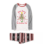 Christmas Matching Family Pajamas Snowflake Rocking Around The Christmas Tree Reindeer Pants Pajamas Set