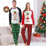 Couple Matching Christmas Pajamas Christmas Elf Loungwear Green Pajamas Set