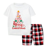 Christmas Matching Family Pajamas We Wish You A Merry Christmas Short Pajamas Set