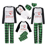 Christmas Matching Family Pajamas Funny Christams Bear Just Farted Snowflakes Green Pajamas Set
