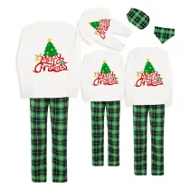 Christmas Matching Family Pajamas Christmas Tree Green Pajamas Set