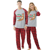 Couple Matching Christmas Pajamas His Or Her Otter Half Loungwear White Pajamas Set