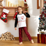 Christmas Matching Family Pajamas Funny Christams Bear Just Farted Snowflakes White Pajamas Set