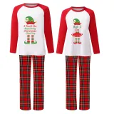 Couple Matching Christmas Pajamas Christmas Elf Loungwear Green Pajamas Set