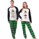 Couple Matching Christmas Pajamas Christmas Elf Loungwear Green Pajamas Set