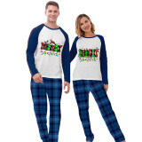 Couple Matching Christmas Pajamas Merry Bright Loungwear Green Pajamas Set