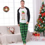 Couple Matching Christmas Pajamas Christmas Elf Loungwear Green Pajamas Set